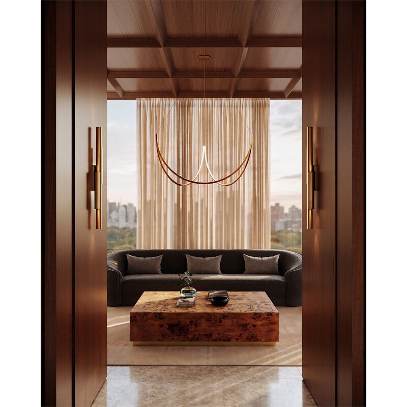 Claddon Grand Chandelier by Sonneman